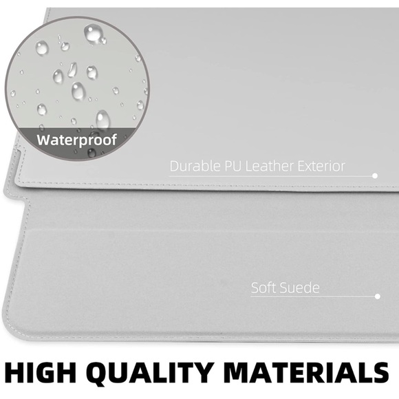 MacBook Pro 13 2016-2021 Laptop Sleeve PU Leather Case - Picture 6 of 10